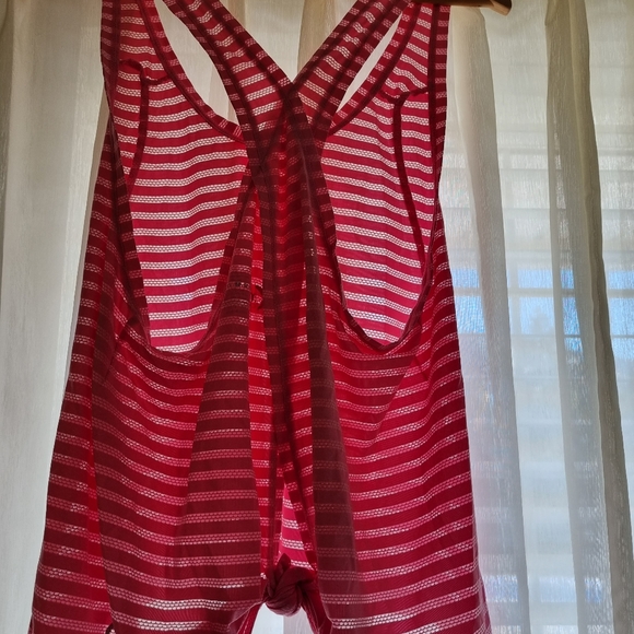 Zyia Pink Nimbus Split Back Active Wear Tank - Picture 5 of 10